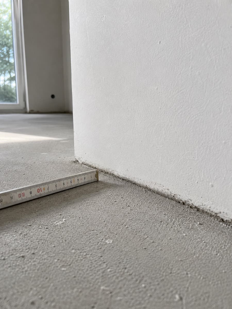 Ausschnitt einer Baustelle. Der Fehler wird erst sichtbar, wenn du aufdeckst.
